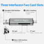 Vention Lector de Tarjetas Externo CCJH0 USB 2.0 Gris